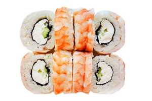 Эксперт Филадельфия с огурцом и креветкой