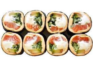 Харуми с огурцом и авокадо 