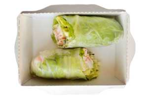 Сприн-ролл с креветкой