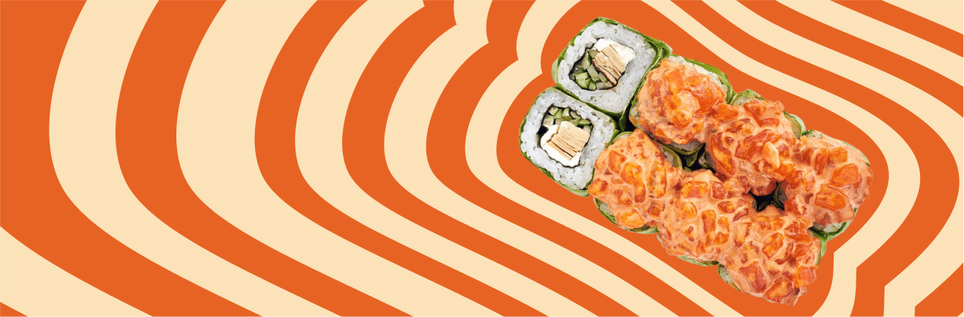 Ролл  в подарок за отзыв на Яндекс картах! 